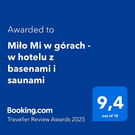 Milo Mi W Gorach - Budynek Glowny Z Basenami I Saunami - Parking Gratis Apartman Szklarska Poręba